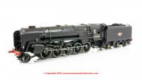 R3987 Hornby 9F 2-10-0 Steam Loco number 92194 in BR Black livery with Late Crest - Era 5